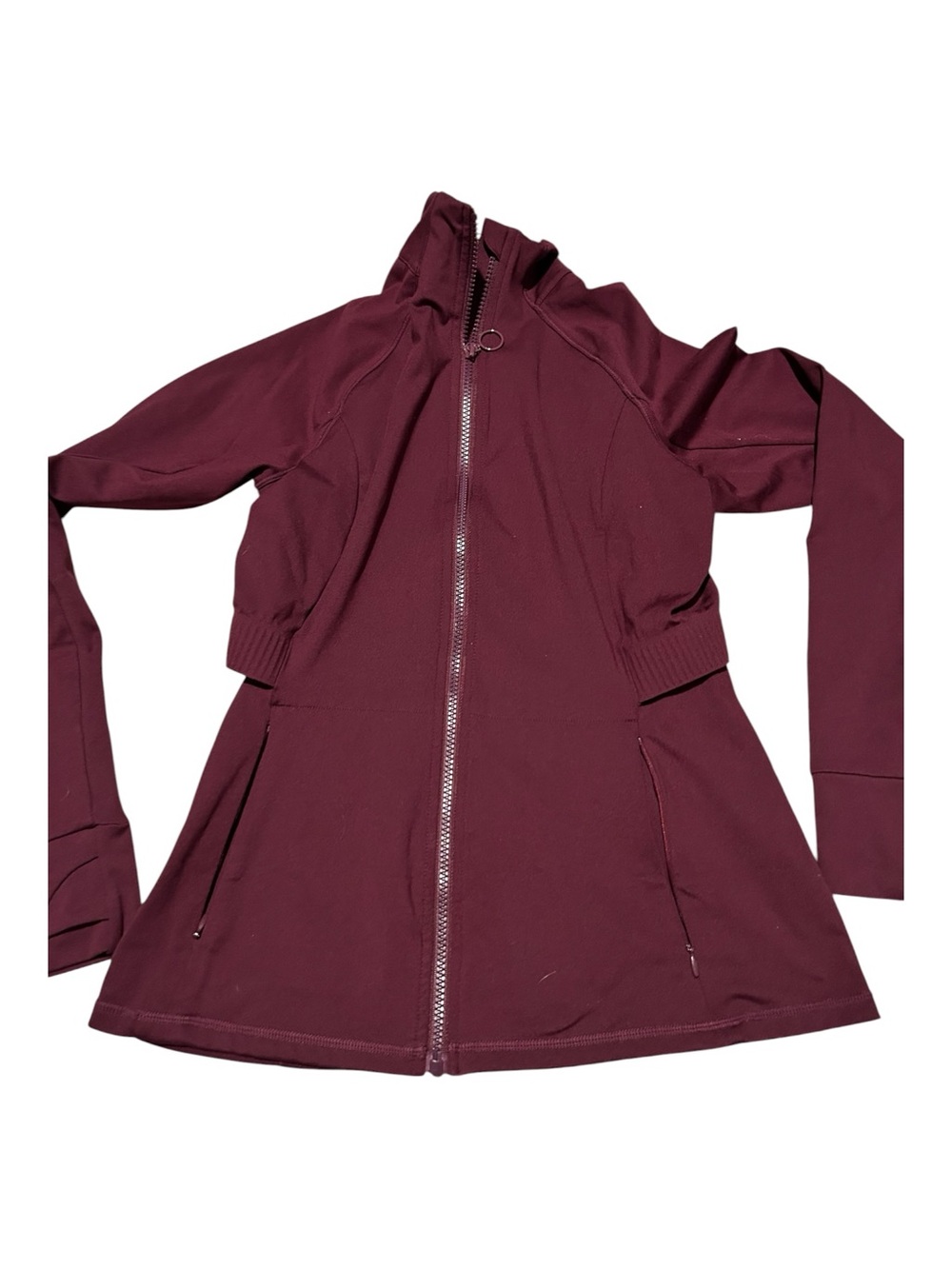Fabletics Zip-Front Longline Jacket
